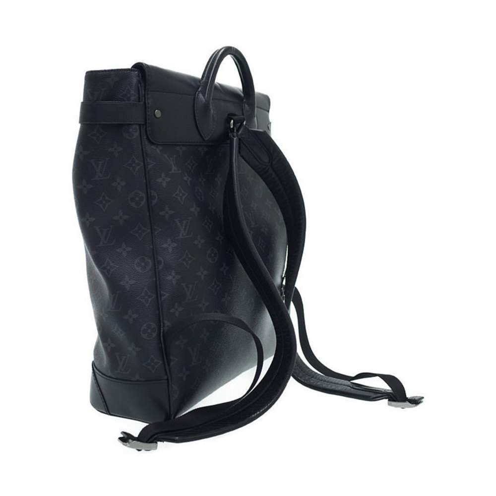 Louis Vuitton Eclipse Backpack Steamer Black Mono… - image 1